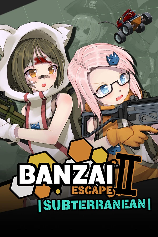 Portada de Banzai Escape 2 Subterranean