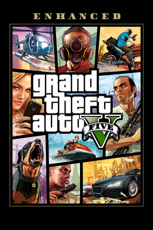 Jaquette de Grand Theft Auto V Enhanced