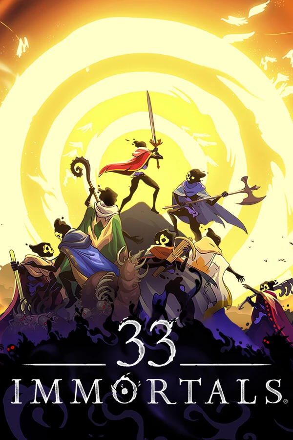 Jaquette de 33 Immortals